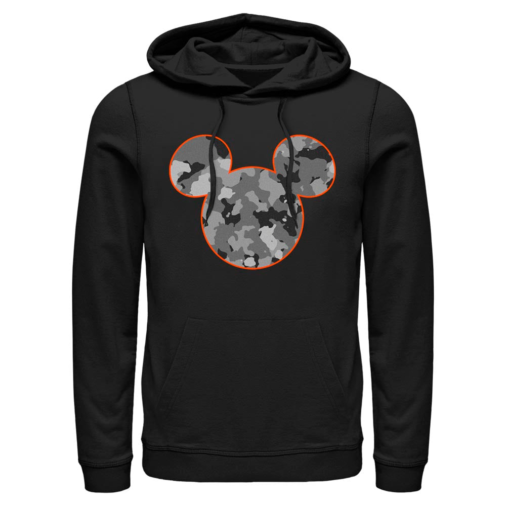 Disney Camo Mouse Icon Mens Lightweight Hoodie