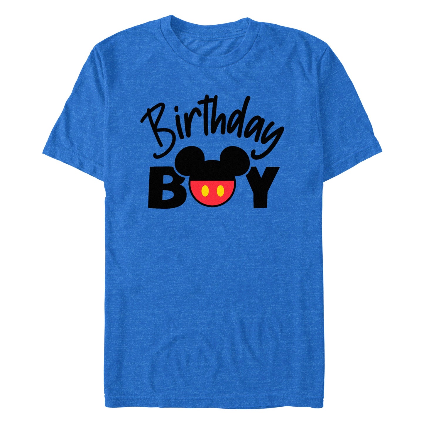 Disney Birthday Mouse Ears Mens T Shirt