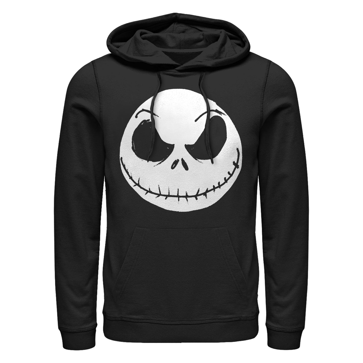 Disney Big Face Jack Lightweight Mens Hoodie
