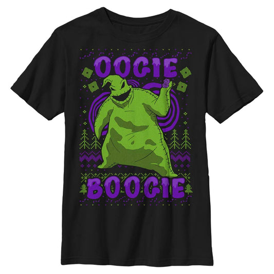 Disney Oogie Boogie Christmas Boys Kids T Shirt
