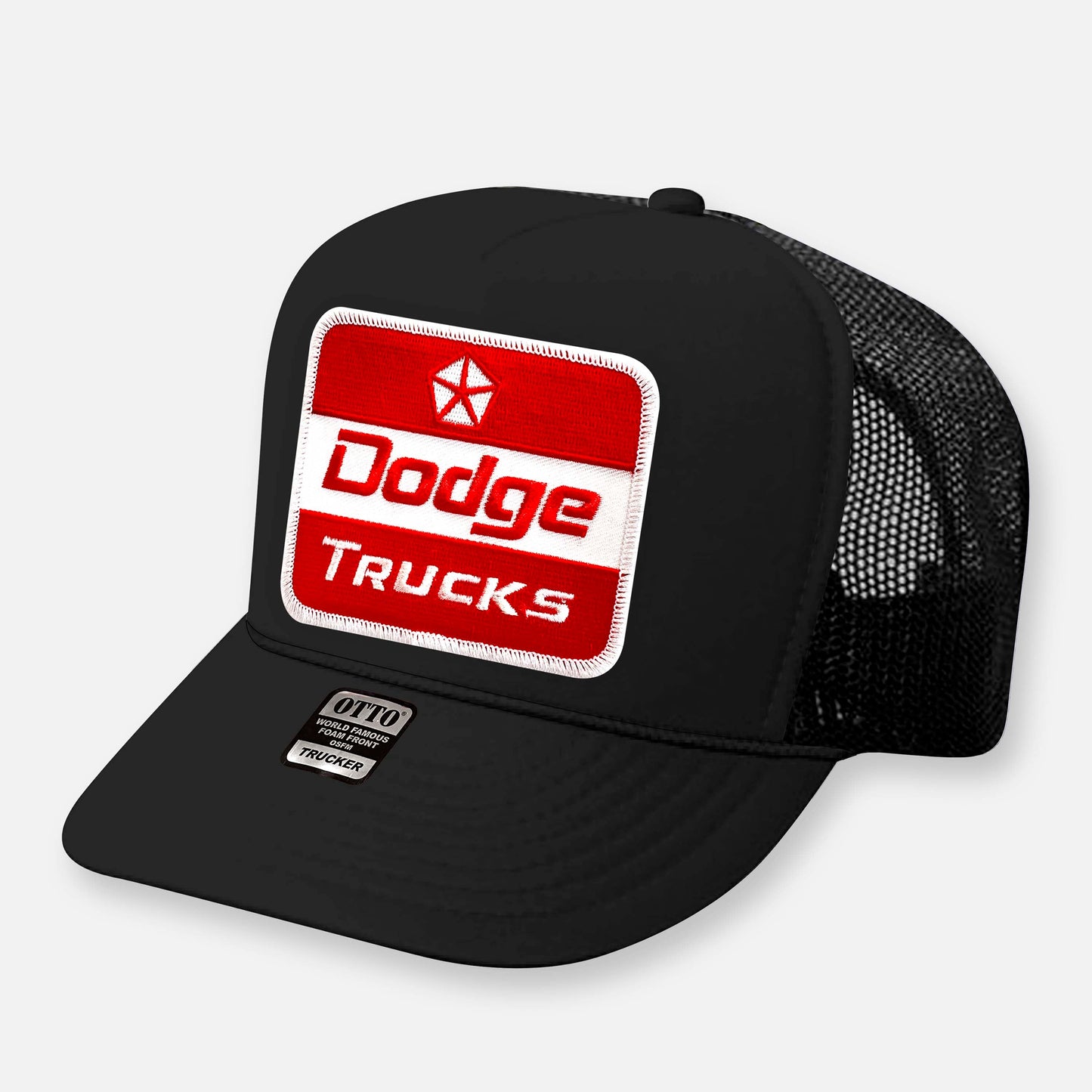DODGE TRUCKS CURVED BILL PATCH HAT