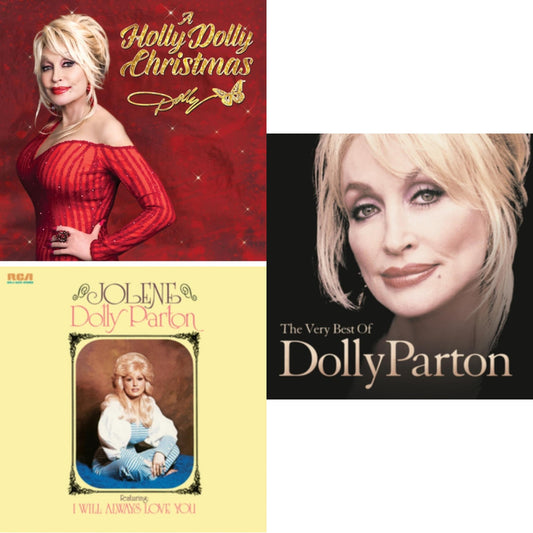 Holly Dolly Christmas (Ultimate Deluxe Edition) & Jolene (140G/Dl Insert) & Very Best Of Dolly Parton (2LP)