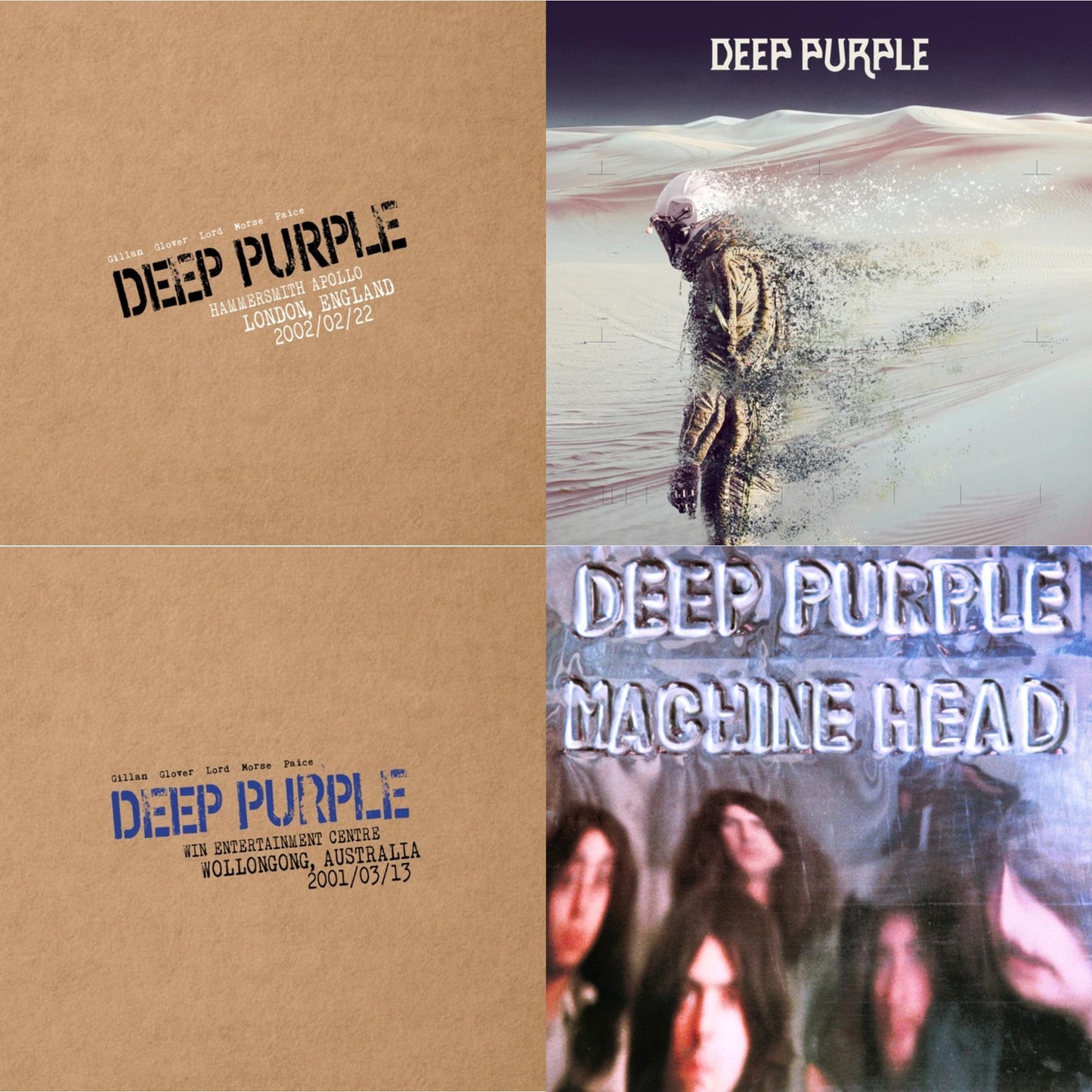 Machine Head & Live In Wollongong 2001 (3LP/Import) & Whoosh! (2LP/Gatefold) & Live In London 2002 (3LP/Import)