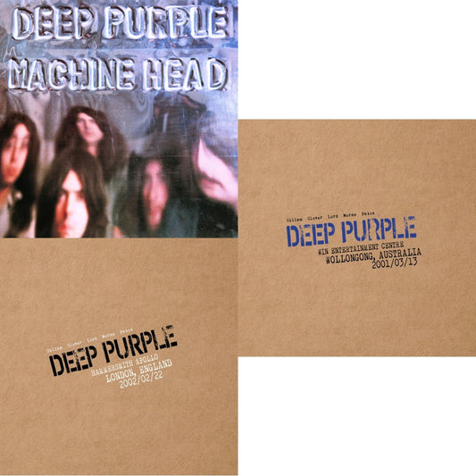 Machine Head & Live In Wollongong 2001 (3LP/Import) & Live In London 2002 (3LP/Import)