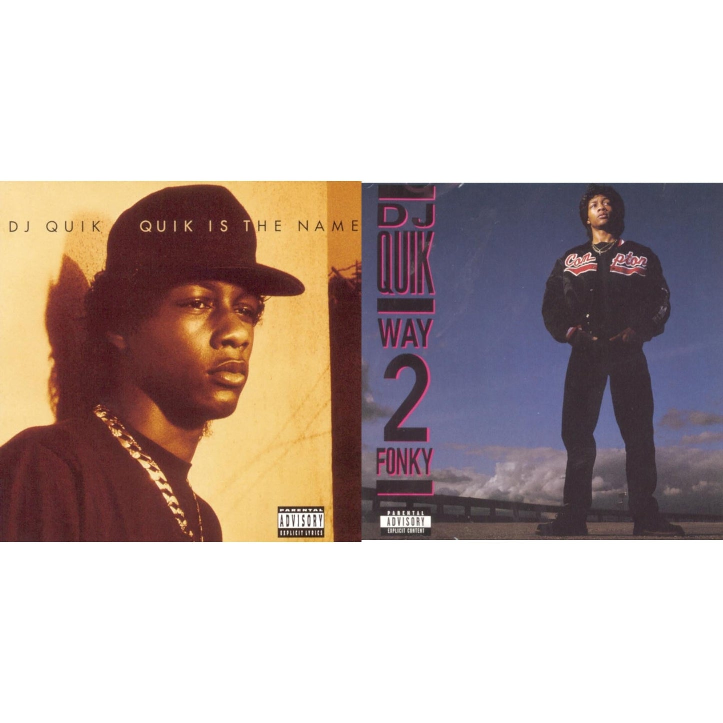 Dj Quik - Way 2 Fonky & Quik Is The Name - CD Bundle