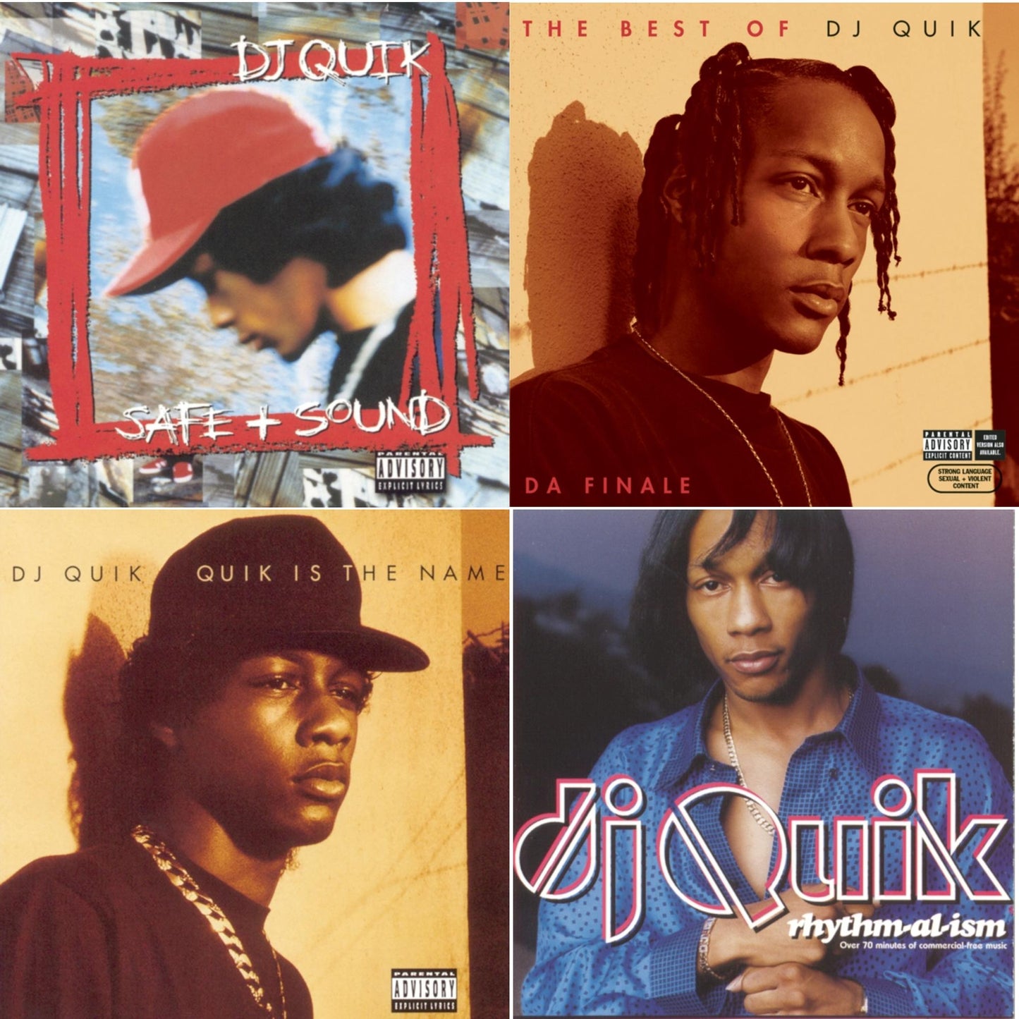 Best Of Dj Quik: Da Finale & Safe & Sound & Quik Is The Name & Rhythm Al Ism