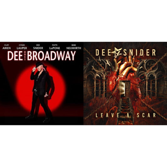 Dee Does Broadway (Red & Black Swirl LP Vinyl) & Leave A Scar