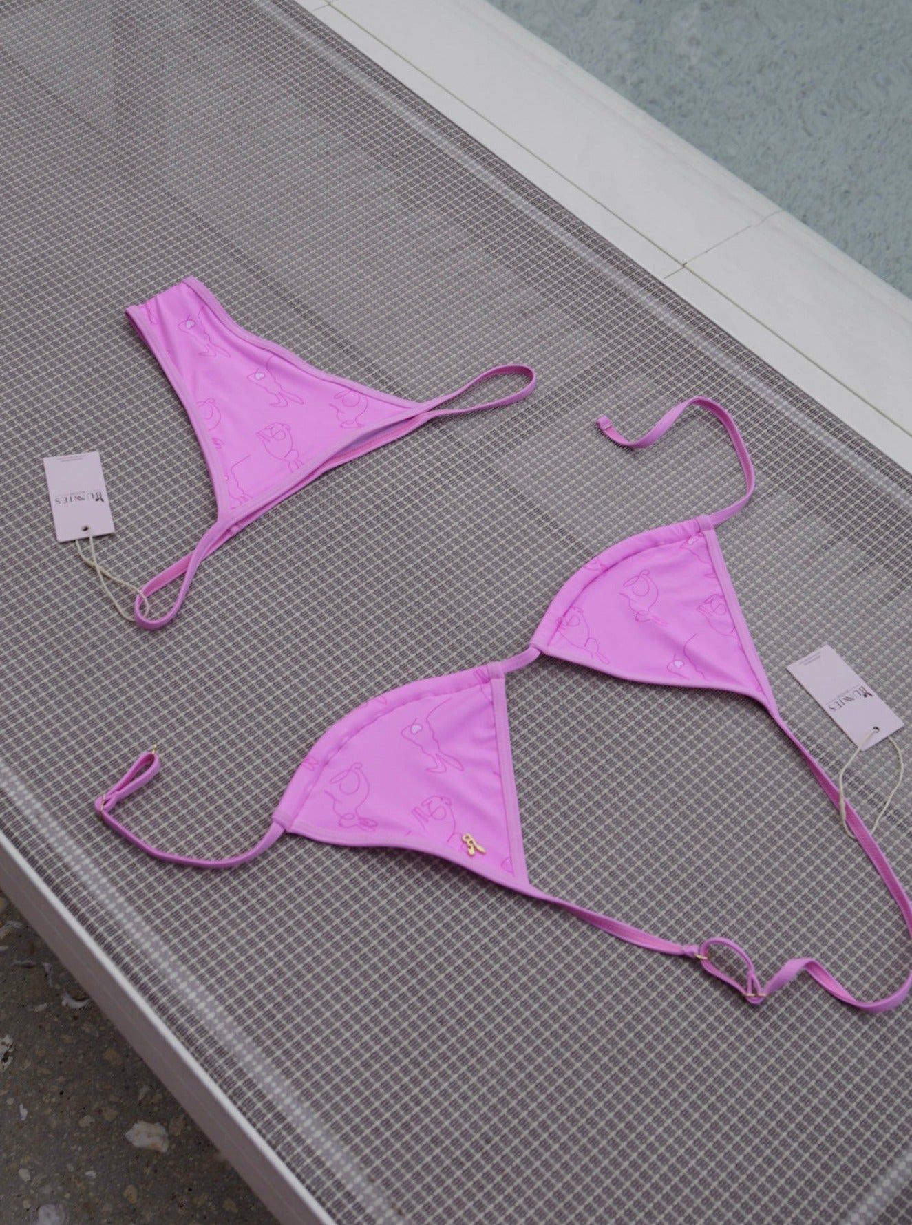 LONDON BIKINI IN PINK