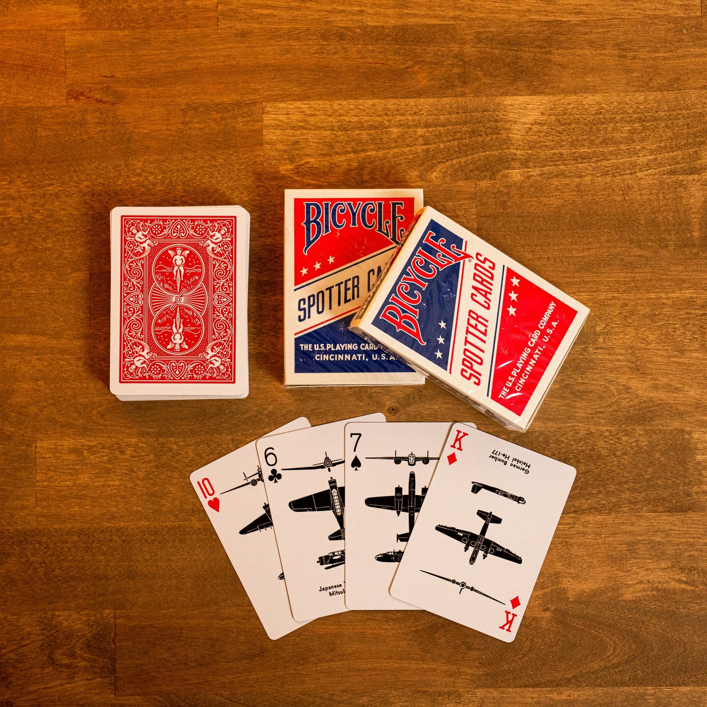 Bicycle WWII Spotter Playing Cards