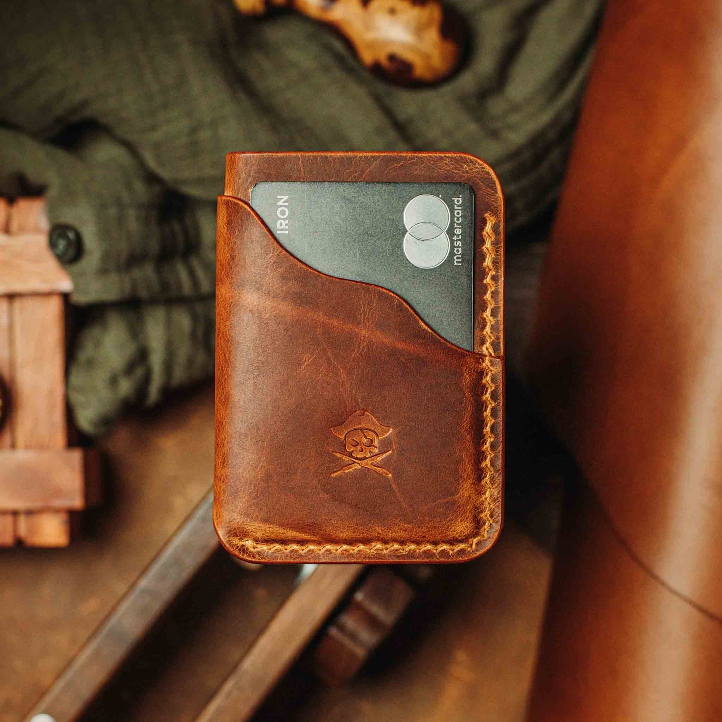 Slim Card Holder - Venturer v2 | Minimalist Leather Wallet | EDC