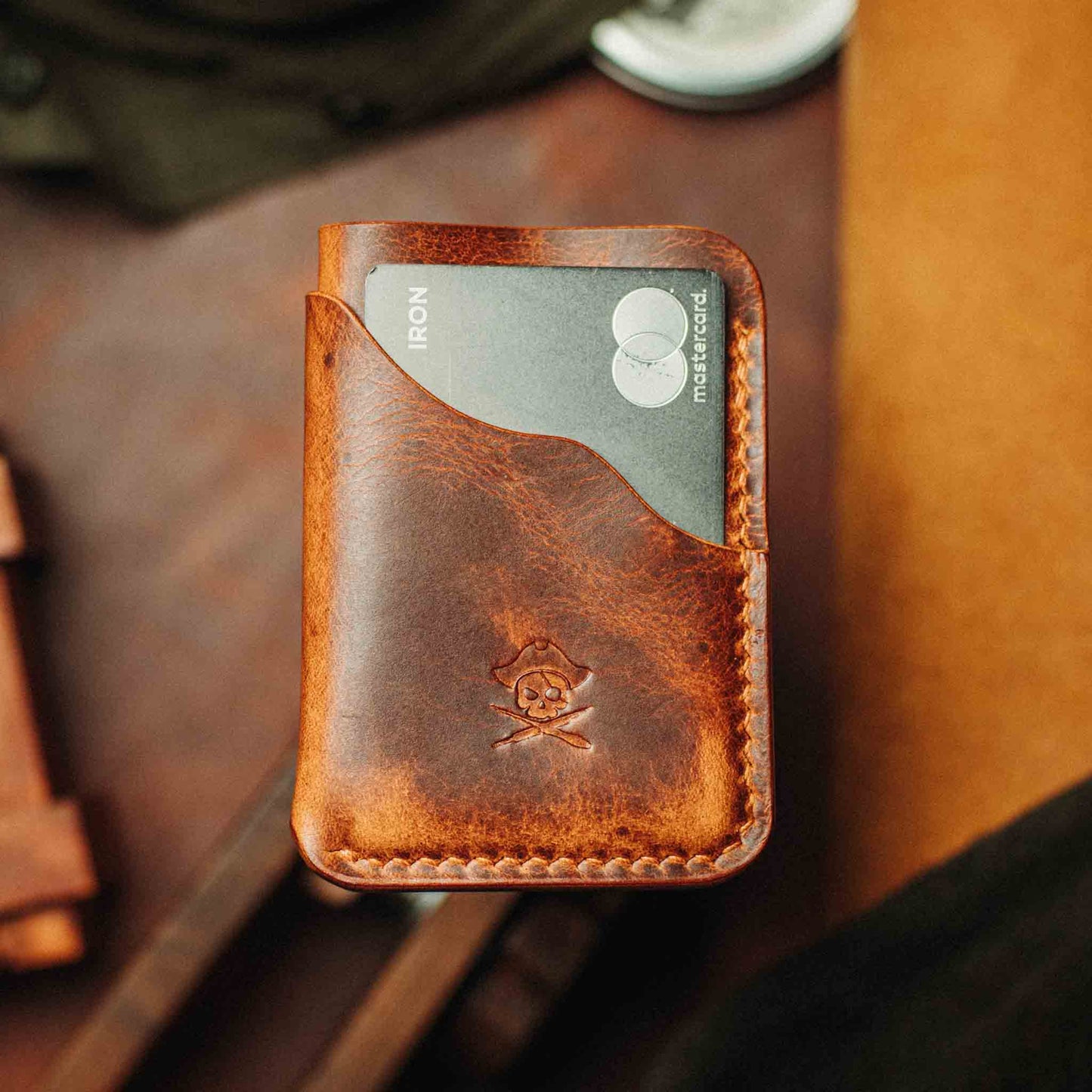 Slim Card Holder - Venturer v2 | Minimalist Leather Wallet | EDC