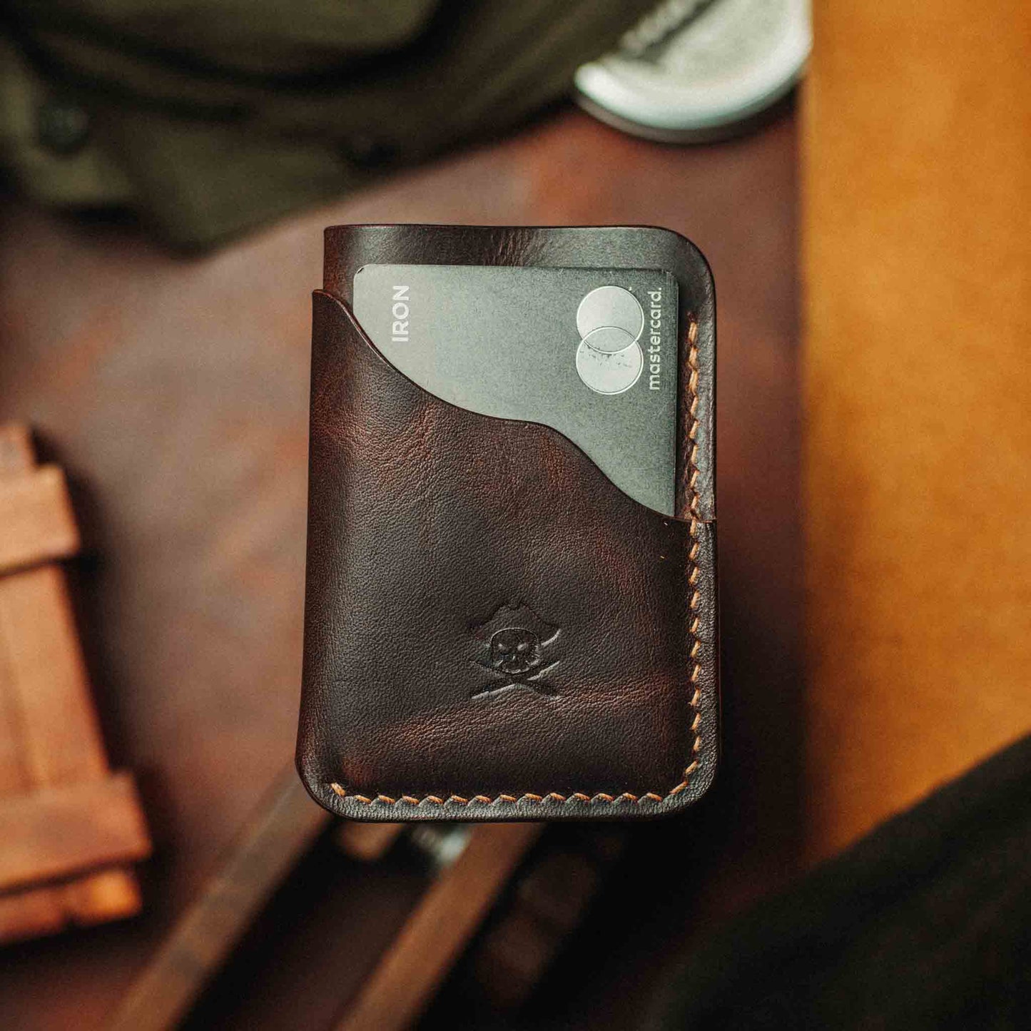 Slim Card Holder - Venturer v2 | Minimalist Leather Wallet | EDC
