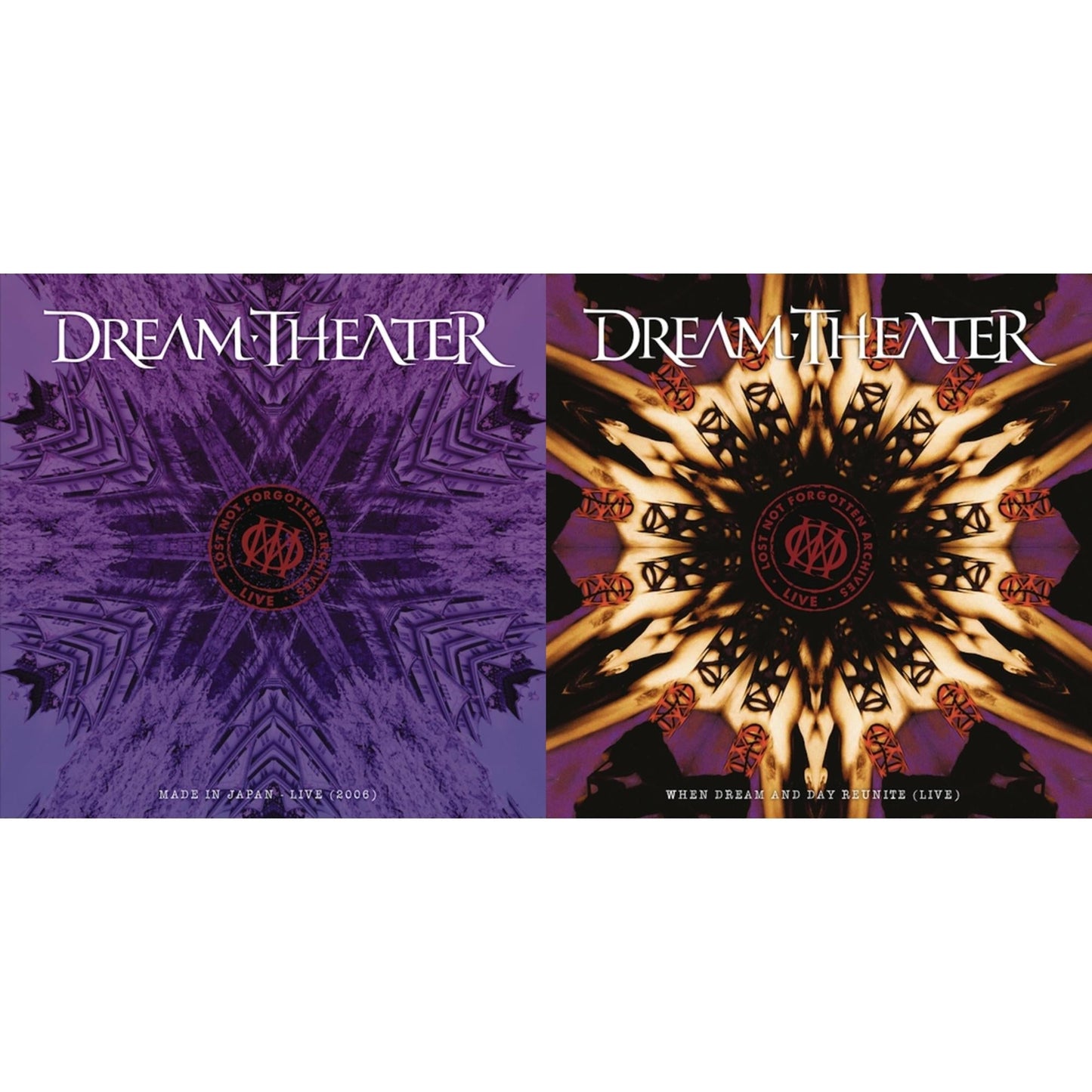 Lost Not Forgotten Archives: When Dream And Day Reunite (Live) (2LP/CD) & Lost Not Forgotten Archives: Made In Japan - Live (2006) (2LP/CD)
