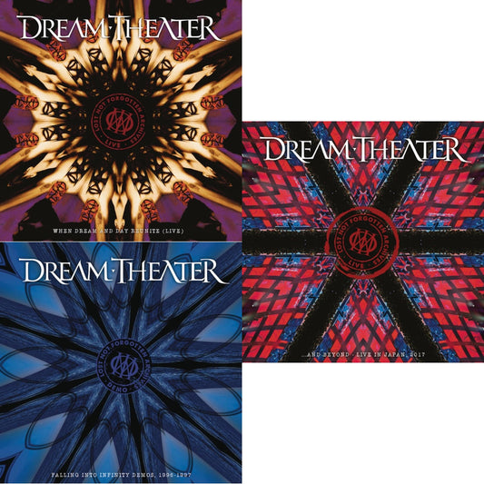Lost Not Forgotten Archives: When Dream And Day Reunite (Live) (2LP/CD) & Lost Not Forgotten Archives: ... & Beyond - Live In Japan, 2017 (2LP/CD) & Lost Not Forgotten Archives: Falling Into Infinity Demos, 1996-1997 (3LP/2CD)