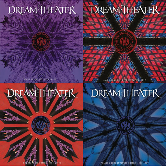 Dream Theater - Lost Not Forgotten Archives: The Majesty Demos (1985-1986) (2LP/CD) & Lost Not Forgotten Archives: ... & Beyond - Live In Japan, 2017 (2LP/CD) & Lost Not Forgotten Archives: Falling Into Infinity Demos, 1996-1997 (3LP/2CD) & Lost Not
