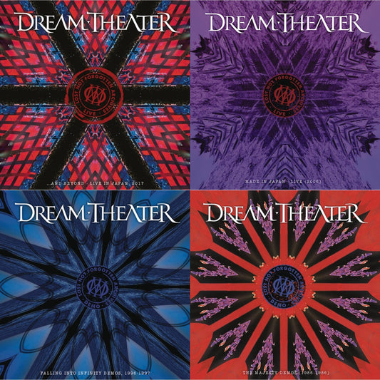 Dream Theater - Lost Not Forgotten Archives: ... & Beyond - Live In Japan, 2017 (2LP/CD) & Lost Not Forgotten Archives: Made In Japan - Live (2006) (2LP/CD) & Lost Not Forgotten Archives: Falling Into Infinity Demos, 1996-1997 (3LP/2CD) & Lost Not