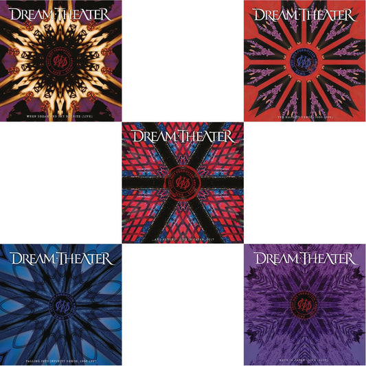 Dream Theater - Lost Not Forgotten Archives: When Dream And Day Reunite (Live) (2LP/CD) & Lost Not Forgotten Archives: The Majesty Demos (1985-1986) (2LP/CD) & Lost Not Forgotten Archives: ... & Beyond - Live In Japan, 2017 (2LP/CD) & Lost Not