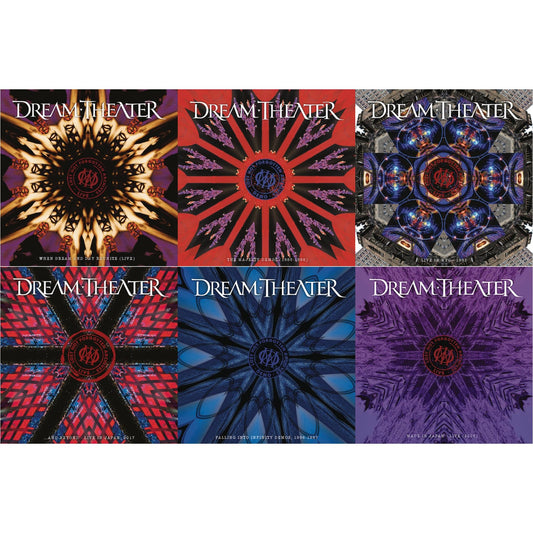 Dream Theater - Lost Not Forgotten Archives: When Dream And Day Reunite (Live) (2LP/CD) & Lost Not Forgotten Archives: The Majesty Demos (1985-1986) (2LP/CD) & Lost Not Forgotten Archives: Live In Nyc - 1993 (3LP/2CD) & Lost Not Forgotten Archives: