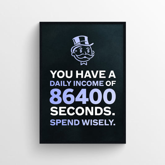 Daily Income Poster