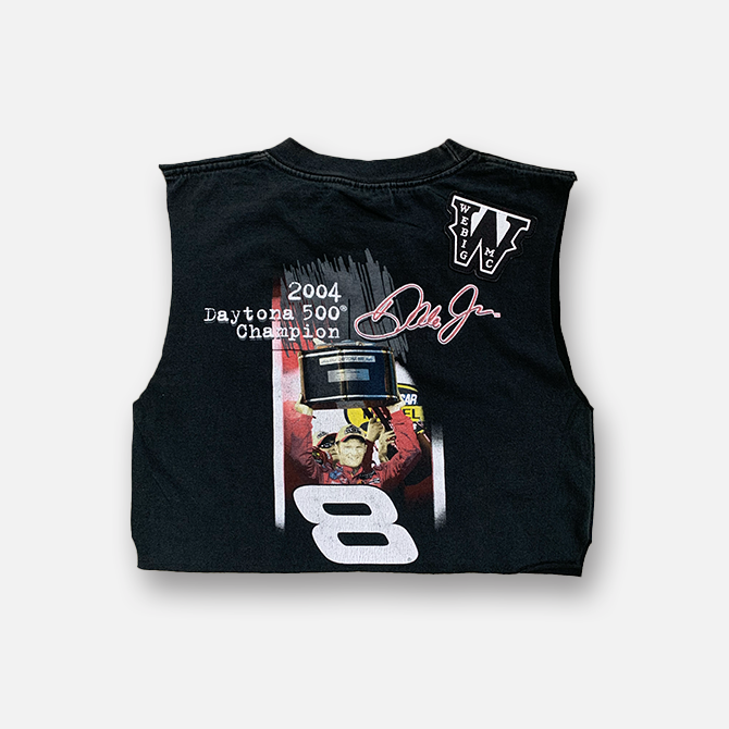 DAYTONA 500 CROP TEE SIZE SMALL