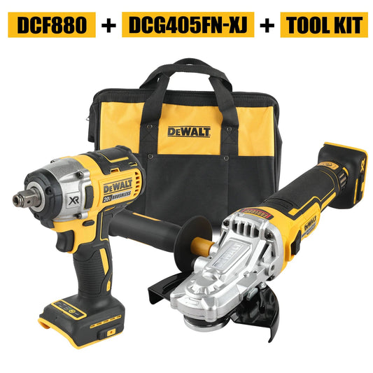 DeWalt Dcf880 Dcg405FN DWBAG electric wrench angle grinder polishing machine combination hand drill impact drill - Premium  from Lizard Vigilante - Just $57.99! Shop now at Lizard Vigilante