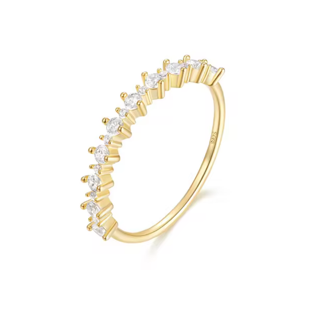 Serene Delicate Ring with AAAAA Cubic Zirconia