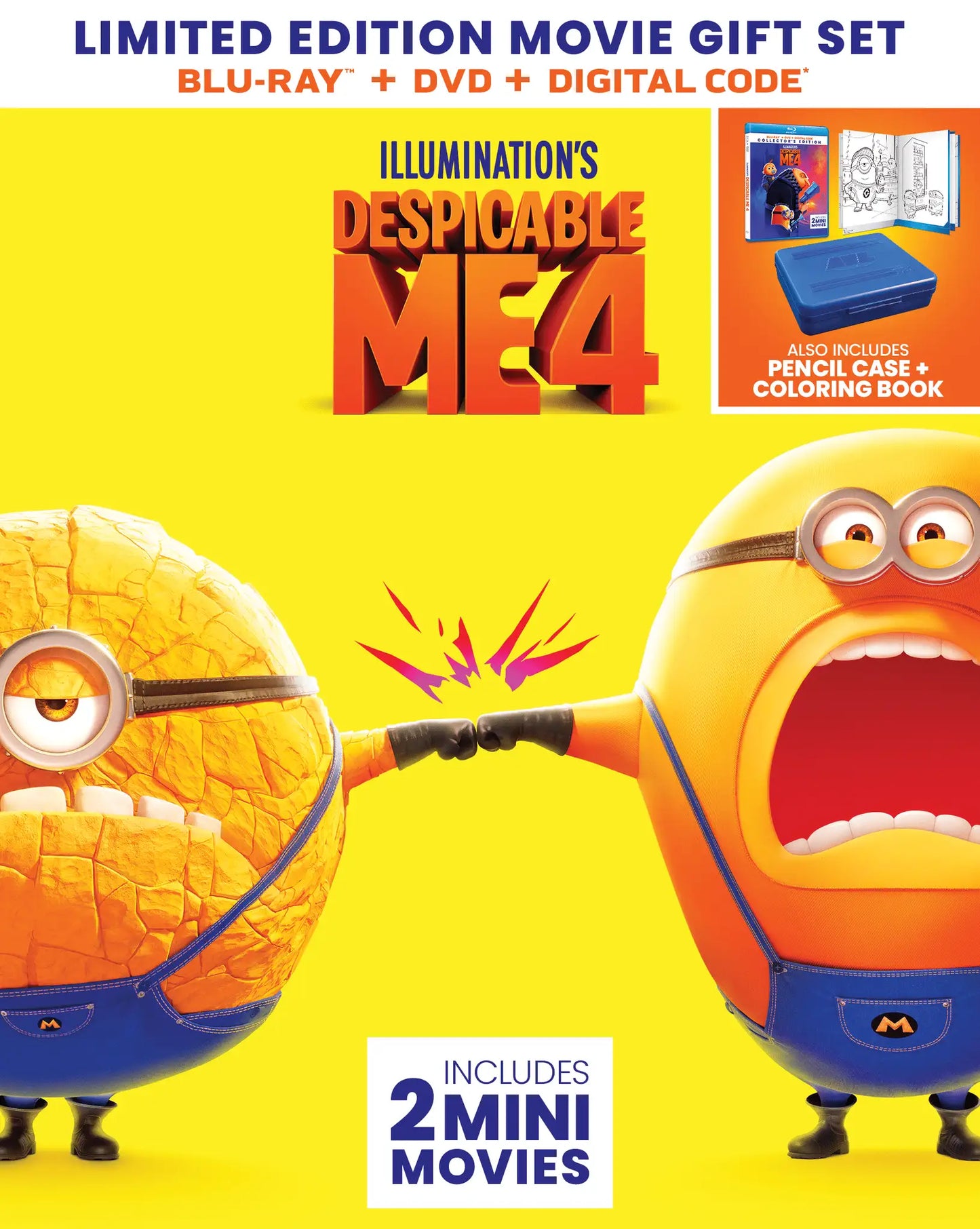 Despicable Me 4 Limited Edition Movie Gift Set (Walmart Exclusive) (Bl