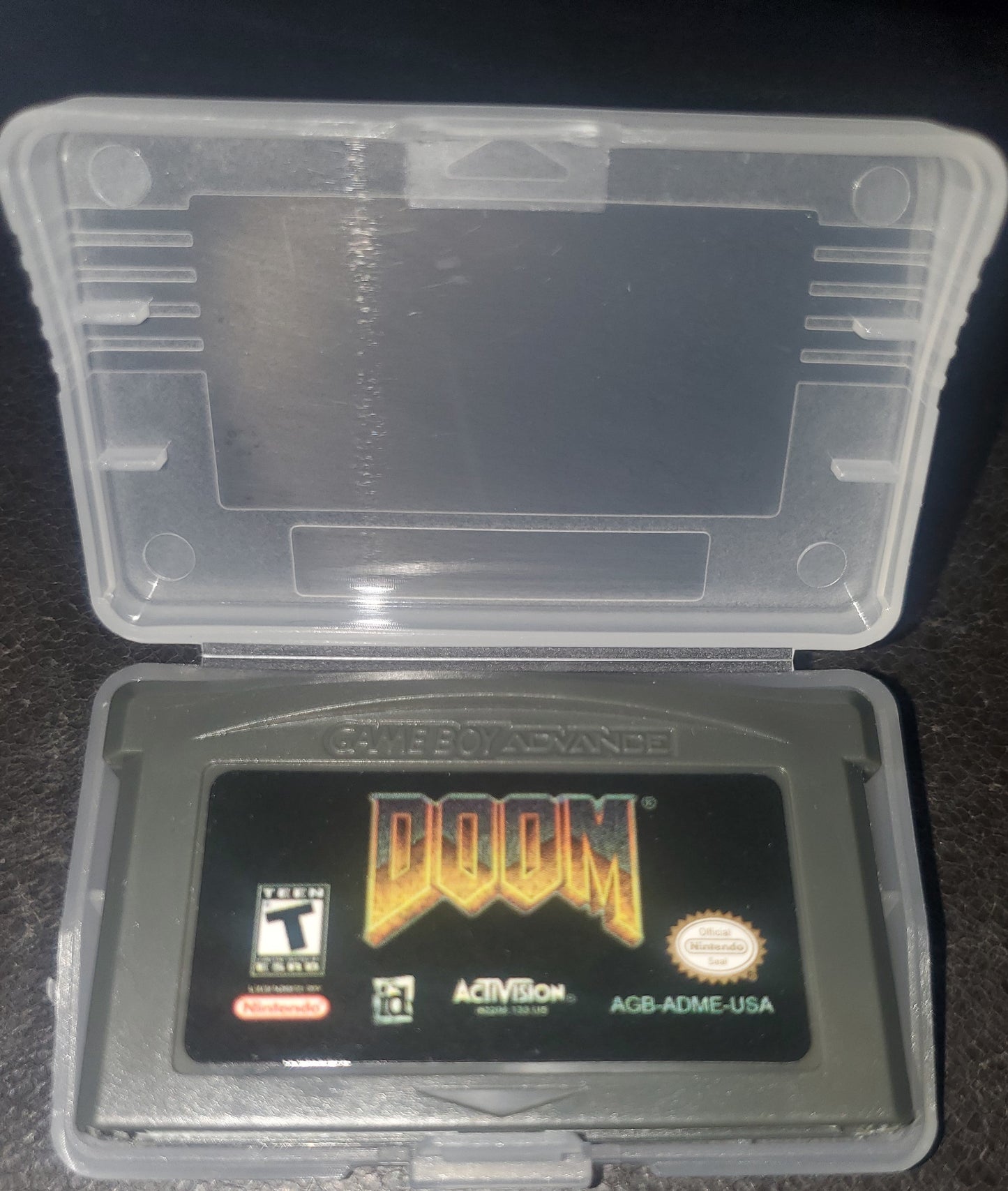 Doom 1 GBA Video Game Boy Advance