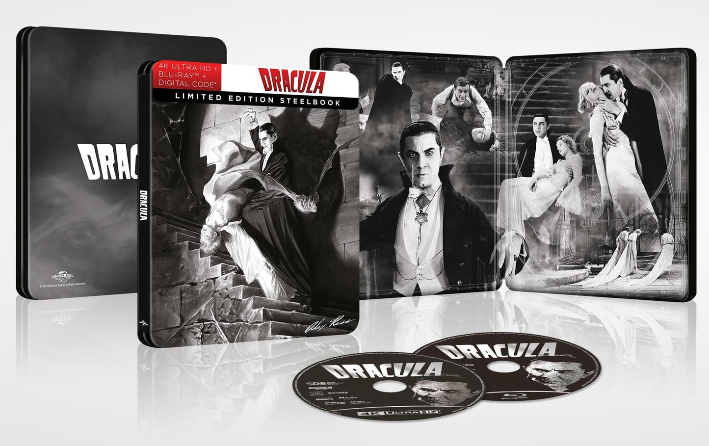 Dracula (1931) Steelbook [4K Ultra HD + Blu-ray + Digital]