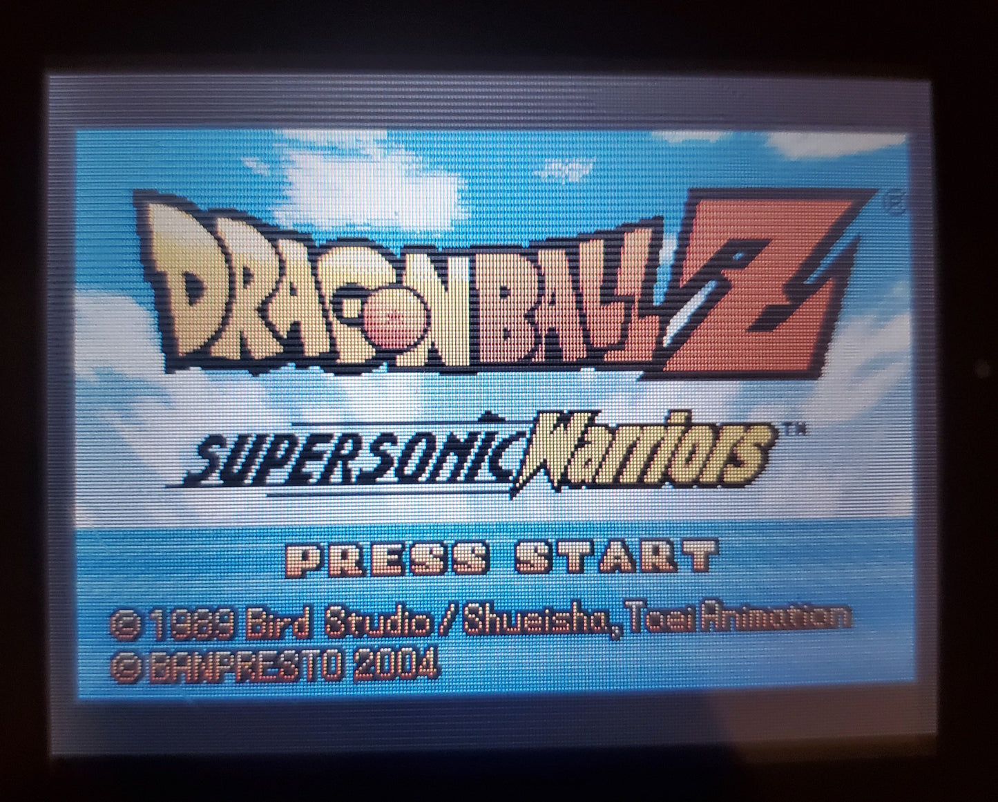 Dragonball Z Supersonic Warriors GBA Video Game Boy Advance DBZ