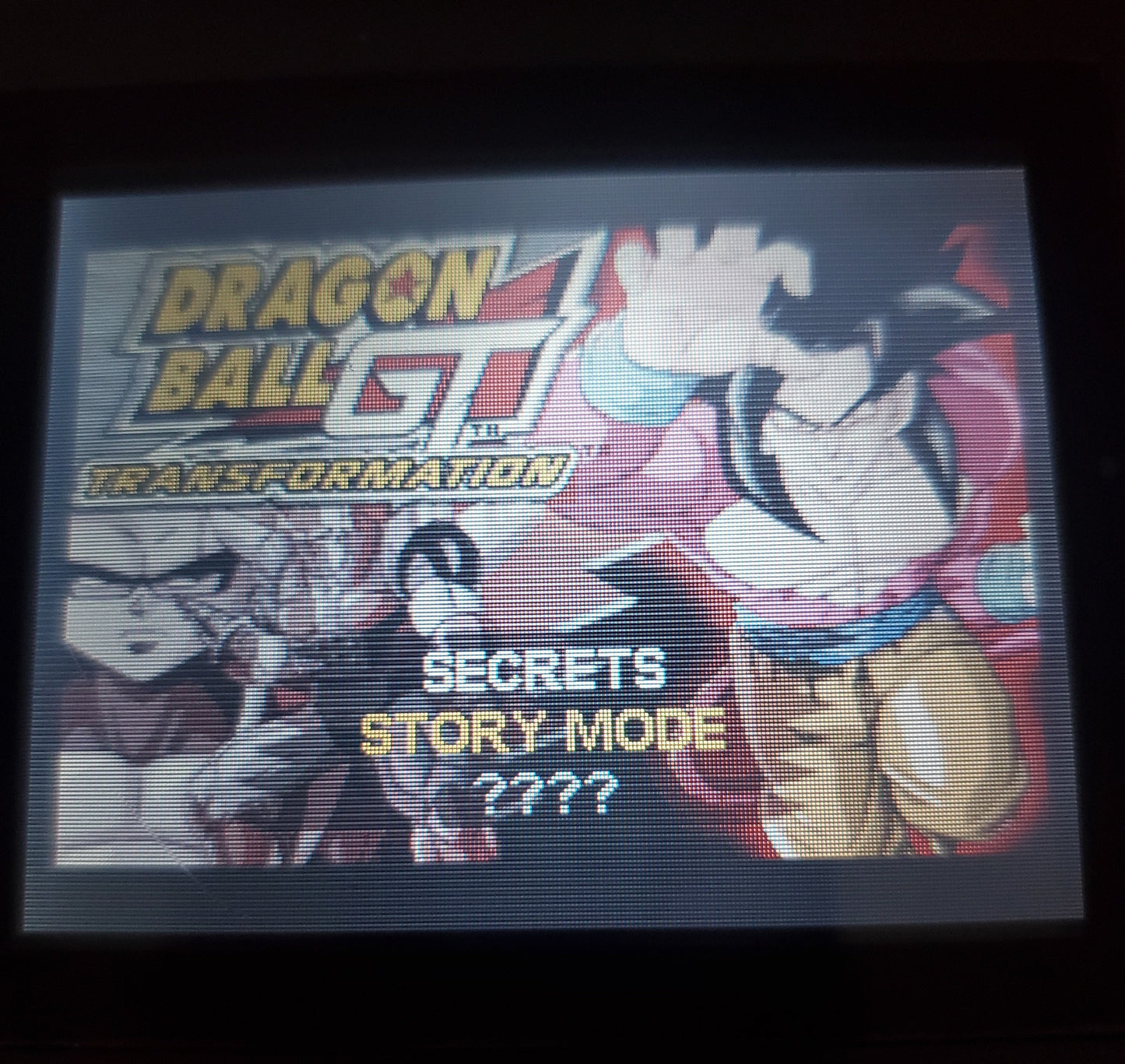 Dragonball GT Transformation GBA Video Game Boy Advance 2005 DBZ