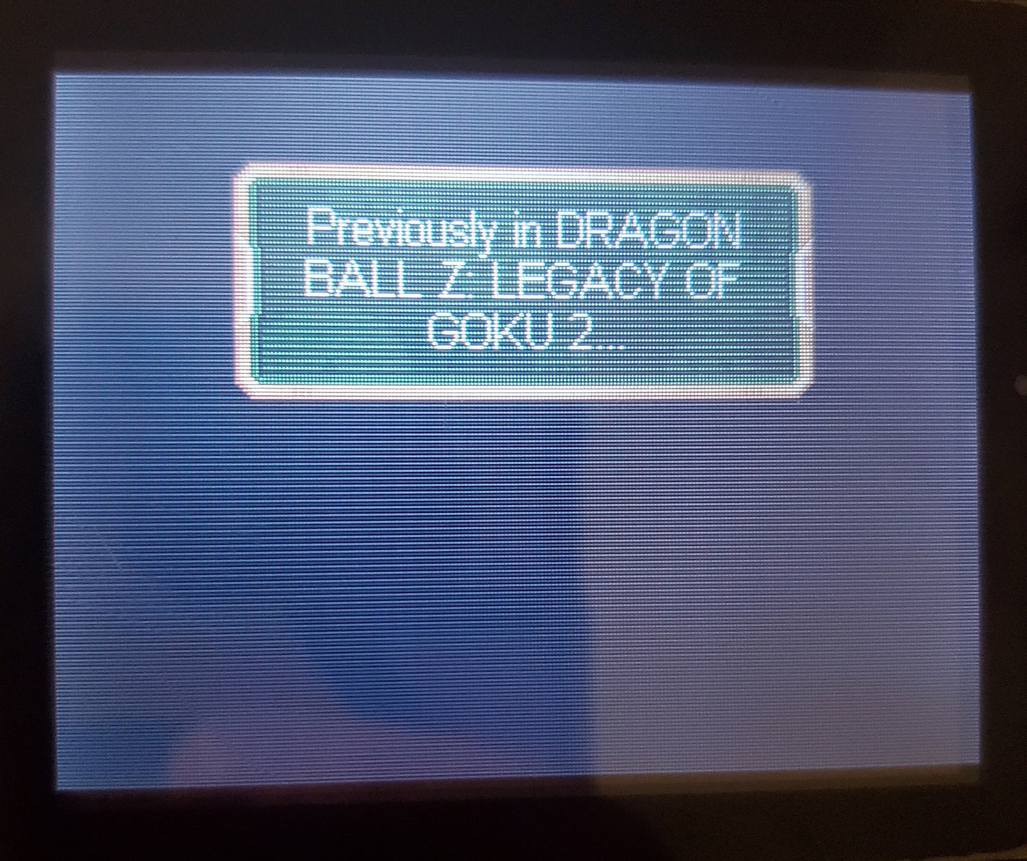 Dragonball Z Buu's Fury GBA Video Game Boy Advance 2004 DBZ