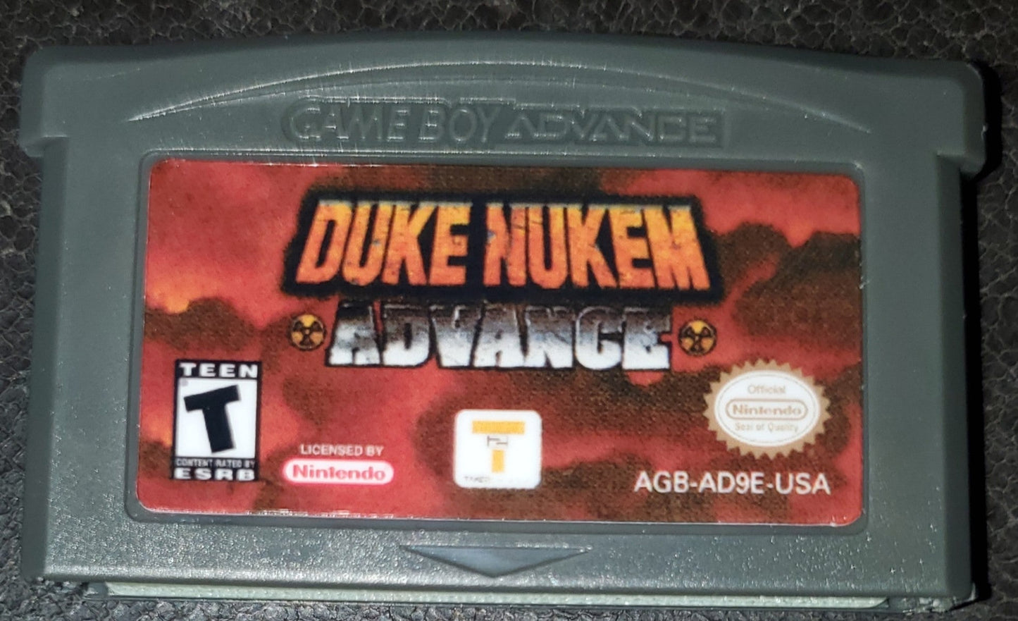 Duke Nukem Advance GBA Video Game Boy Advance