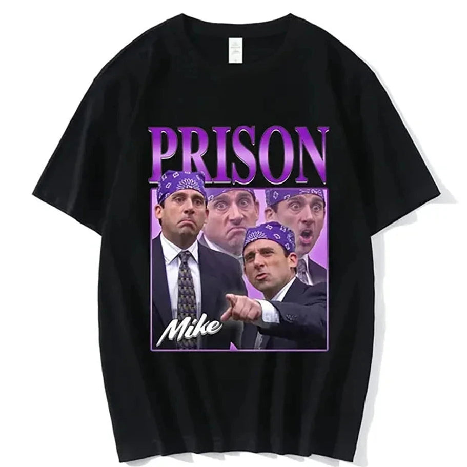 Dwight Schrute T Shirt women The Office Tv Show Tops tee Novelty Short Sleeve Crew Neck TShirt for men summer funny T-Shirts - Premium  from Lizard Vigilante - Just $17.99! Shop now at Lizard Vigilante