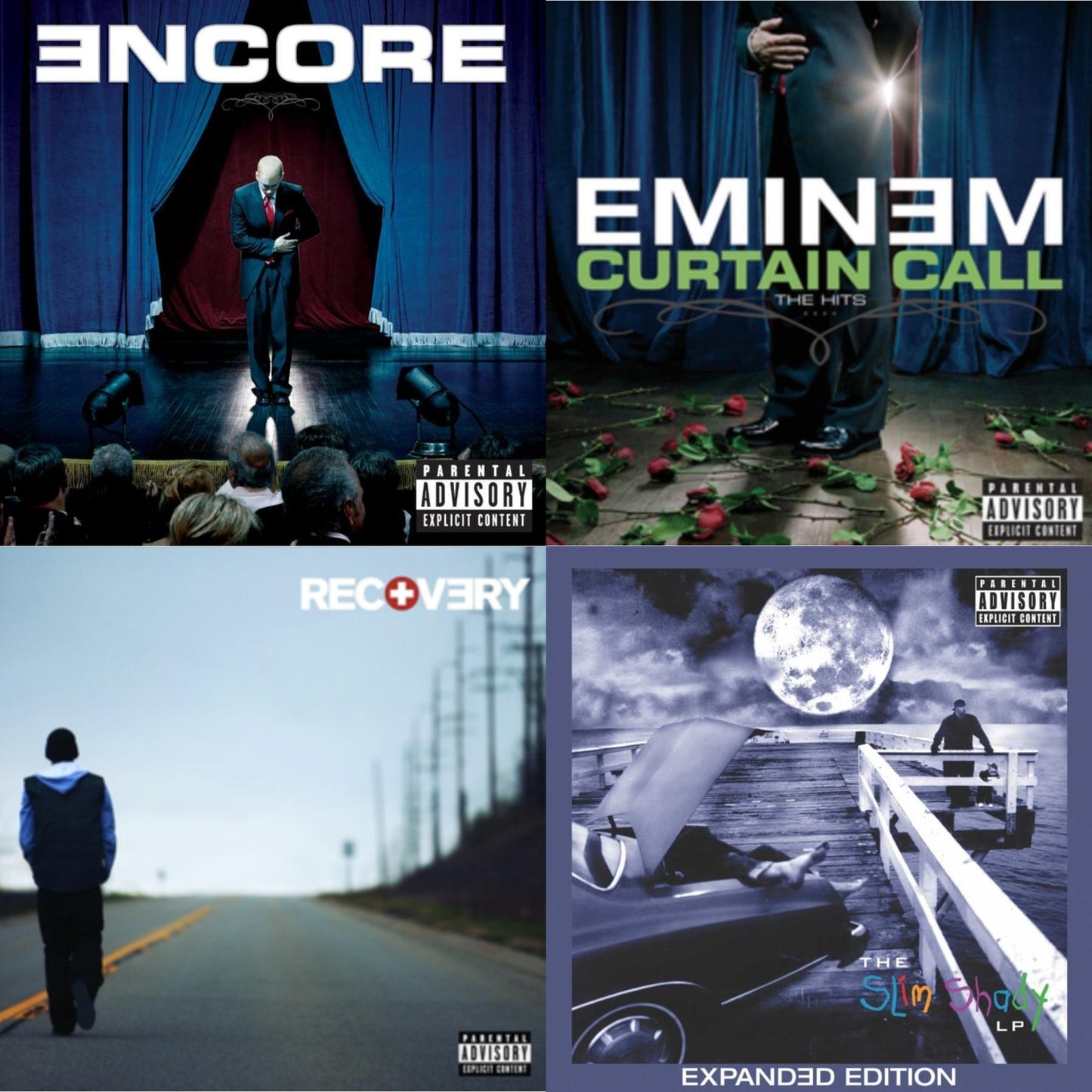 Encore & Curtain Call: Hits & Recovery & Slim Shady LP (2CD Expanded Edition) (X)