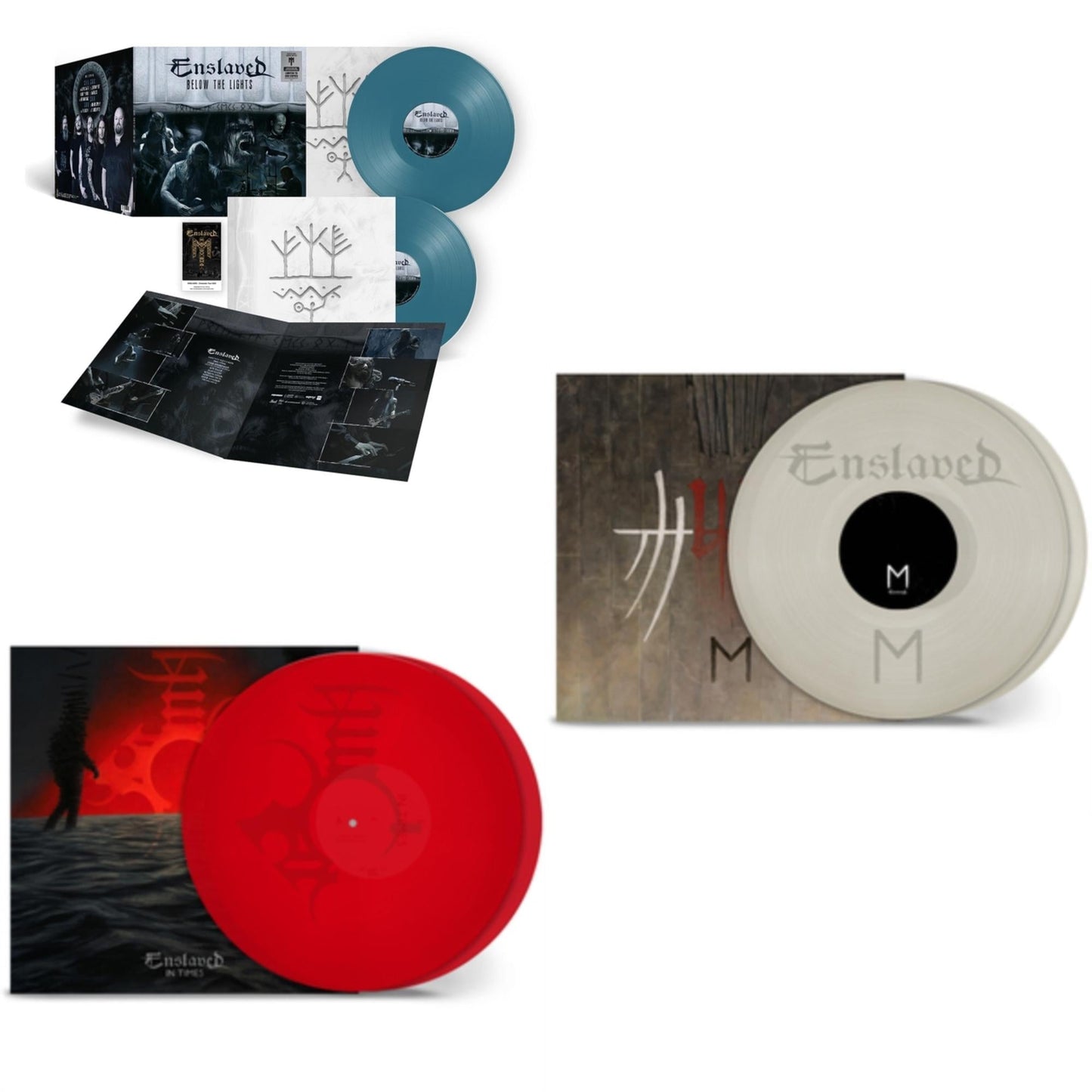 Below The Lights (Cinematic Tour 2020/2LP/Aqua Blue Vinyl) & In Times (Trans Red Vinyl/2LP) & E - Natural (2LP)