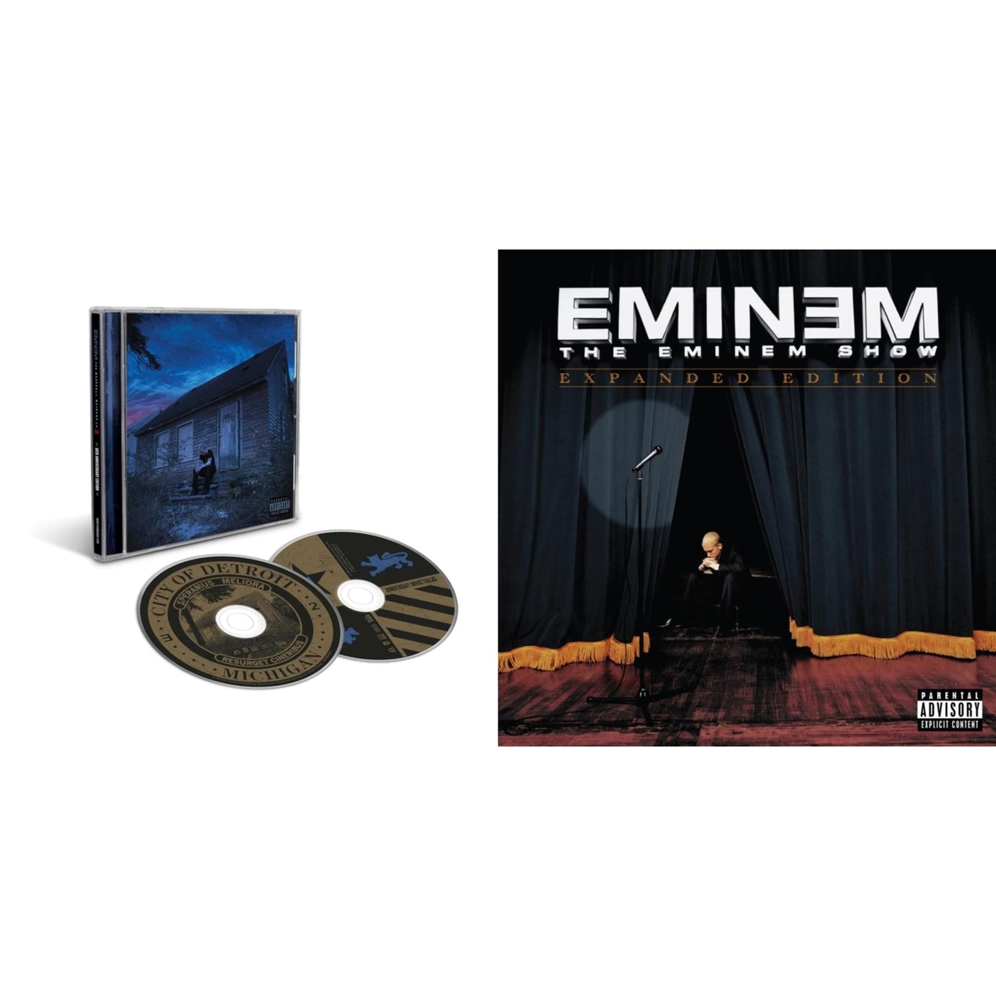 Eminem Show (X) (Expanded Edition) (2CD) & Marshall Mathers LP2 (10Th Anniversary Edition) (Expanded Deluxe/2CD)