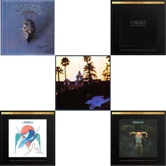 Eagles - Hotel California & Their Greatest Hits 1971-1975 & On The Border (2LP/180G/45RPM Supervinyl Ultradisc One-Step/Original Masters/Limited/Numbered) & One Of These Nights (2LP/180G/45RPM Supervinyl Ultradisc One-Step/Original