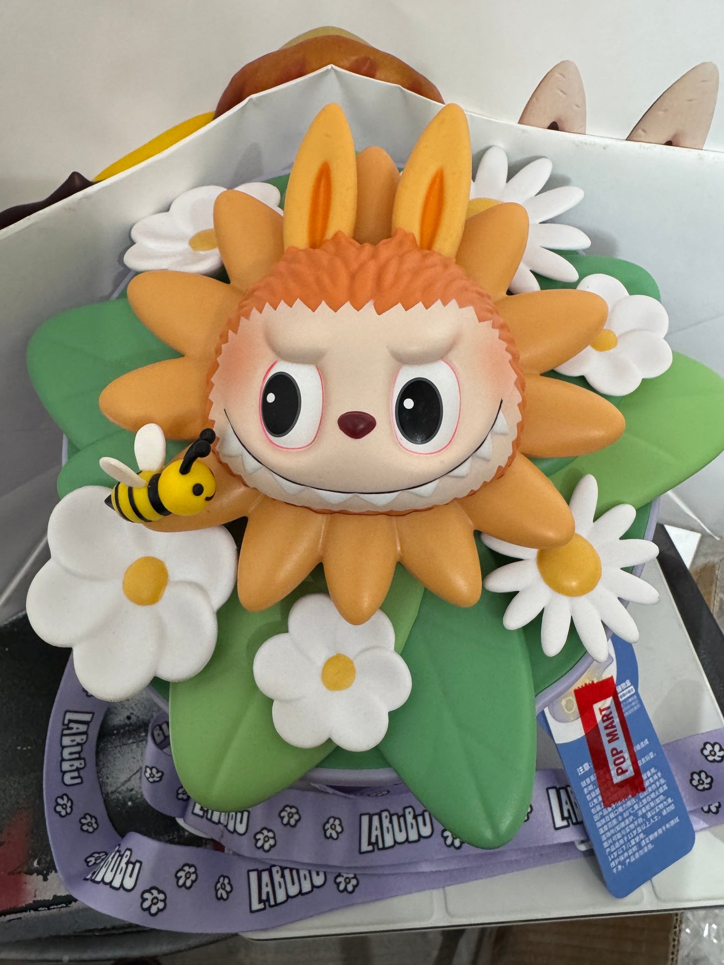Popmart The Monsters Labubu Flowery Popcorn Bucket