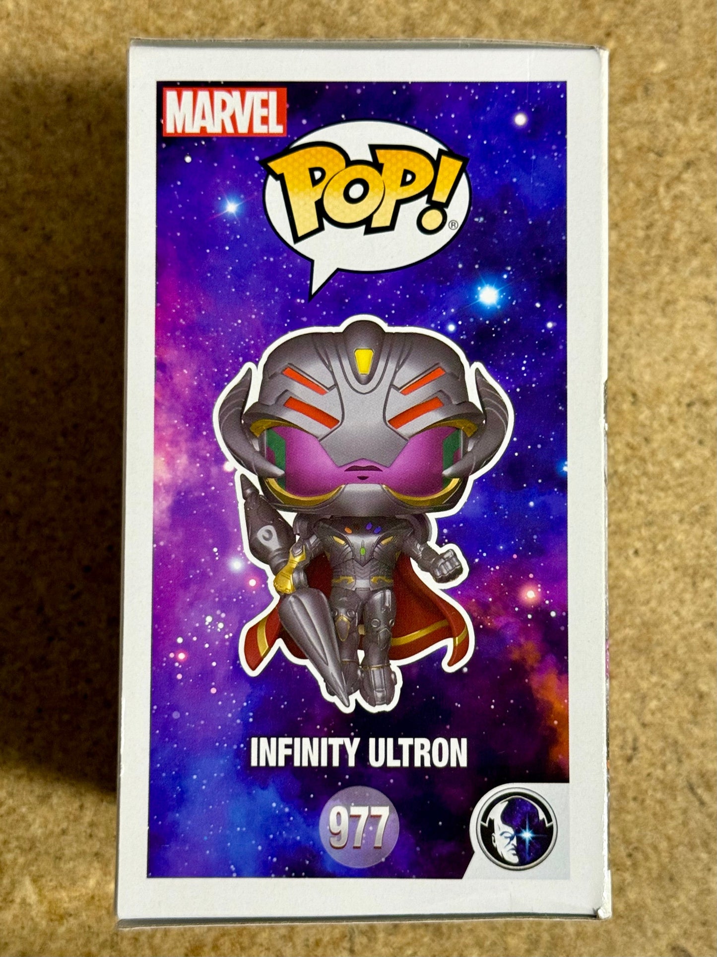 Funko Pop! Marvel Metallic Infinity Ultron #977 What If? 2021 Exclusive