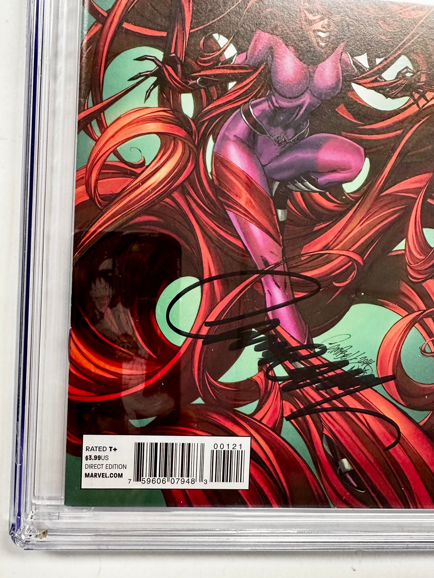 Inhuman #1 CGC SS 9.8 Signed Campbell Incentive Variant First App Lash & Inferno