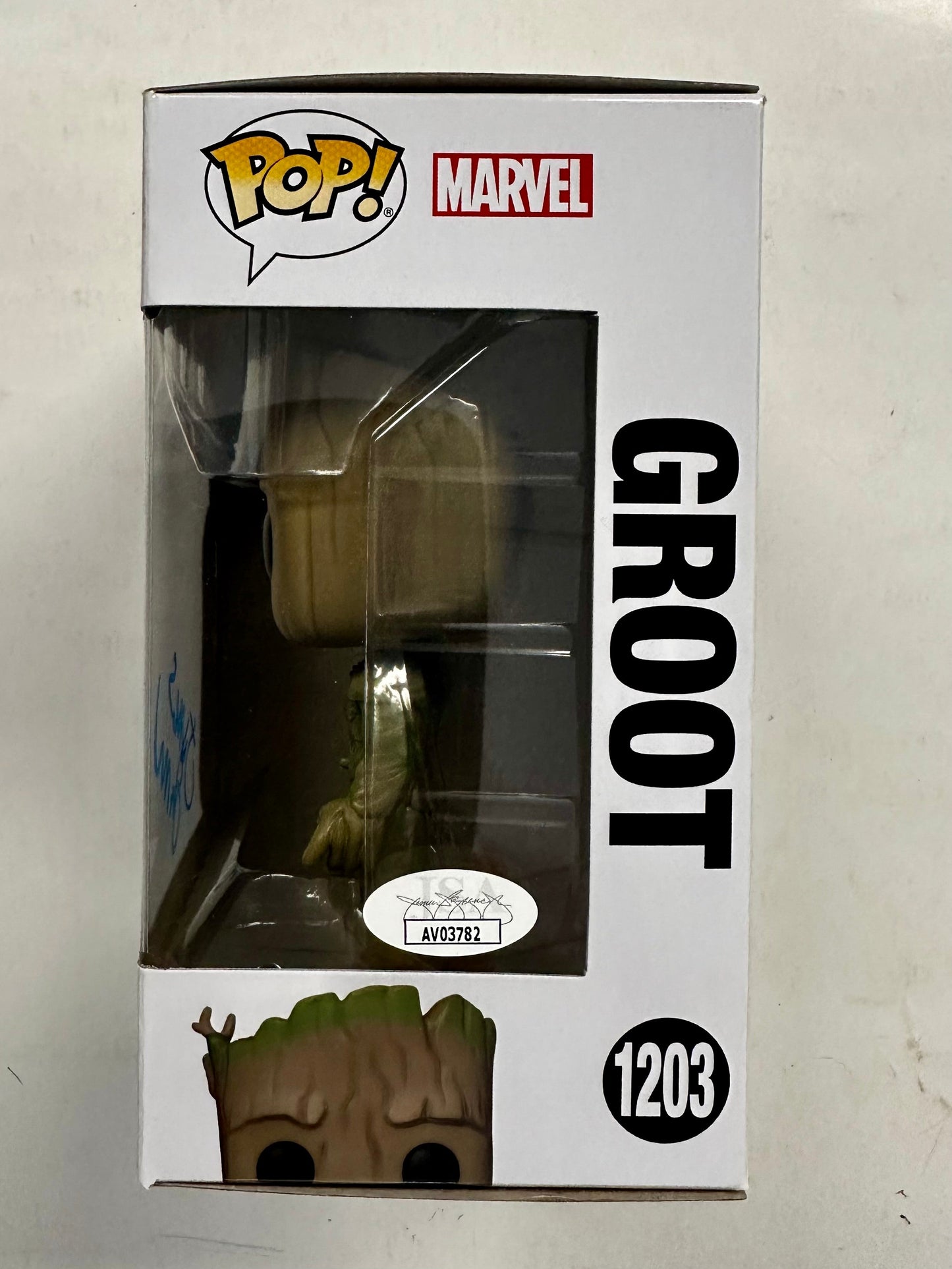 Director James Gunn Signed Funko Pop! Marvel #1203 Groot Guardians Of The Galaxy Vol. 3 GOTG 2023 With JSA COA
