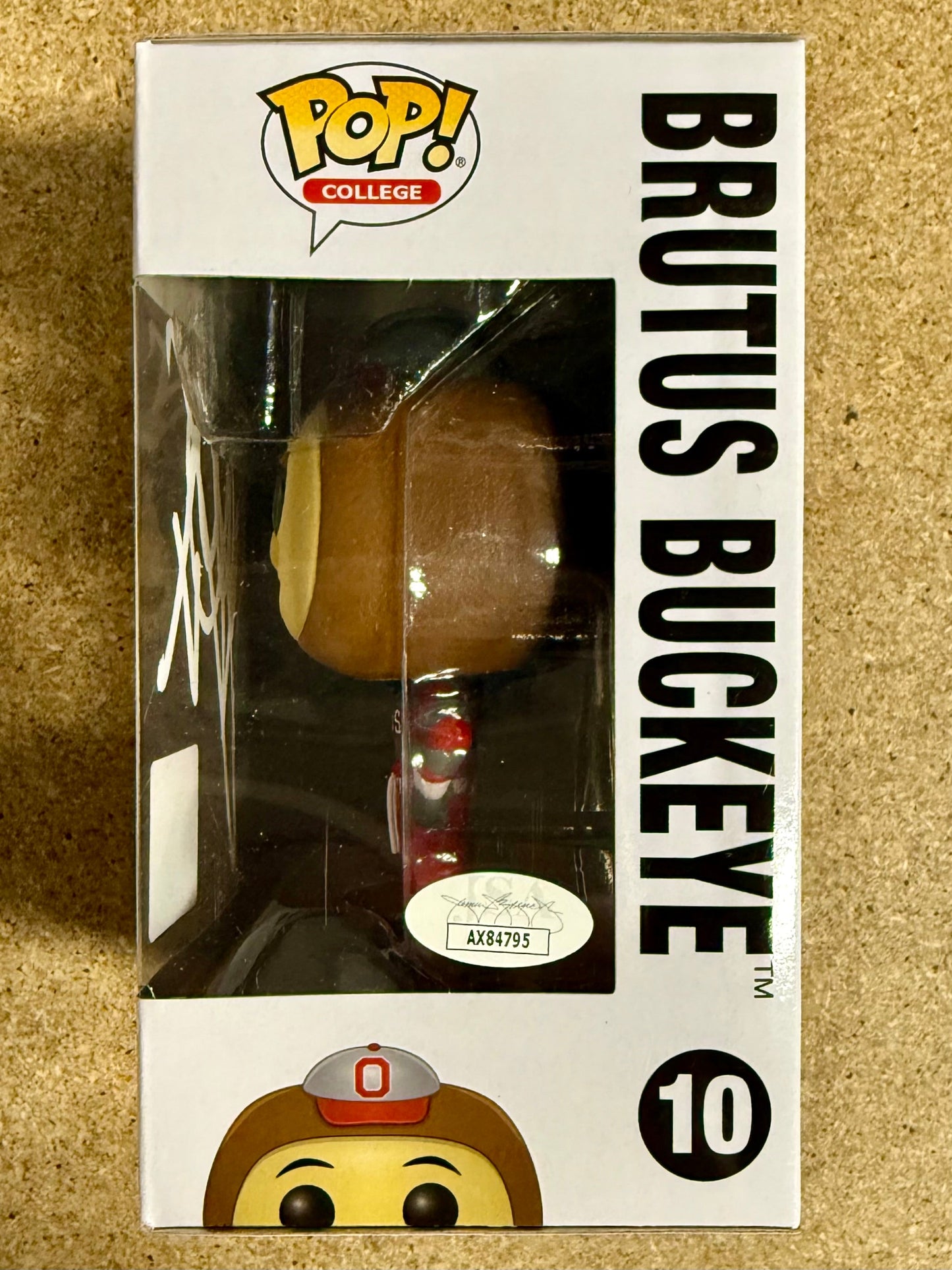 Will Allen Signed Ohio State Buckeye Mascot Funko Pop! #10 With JSA COA