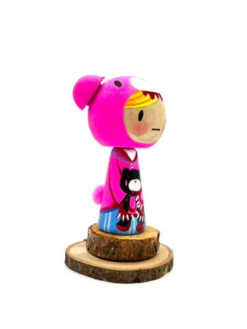 Alina Chau - Pink Gloomy - Artwork - Gloomy Bear Exhibition