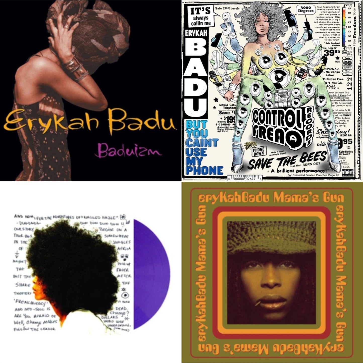 Worldwide Underground (Purple LP Vinyl) & But You Caint Use My Phone (Purple LP Vinyl) & Baduizm & Mama's Gun