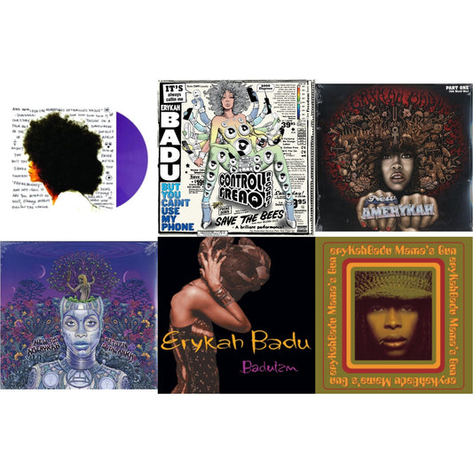 Worldwide Underground (Purple LP Vinyl) & But You Caint Use My Phone (Purple LP Vinyl) & New Amerykah Part 1: 4Th World War & New Amerykah Part 2: Return Of Ankh & Baduizm & Mama's Gun