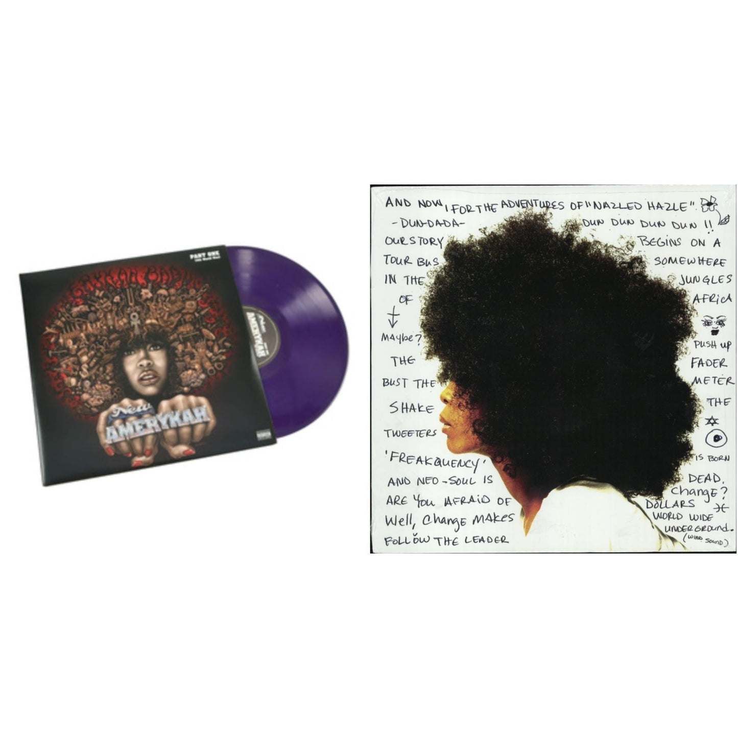 New Amerykah Part One (4Th World War) (Purple Vinyl/2LP) & Worldwide Underground