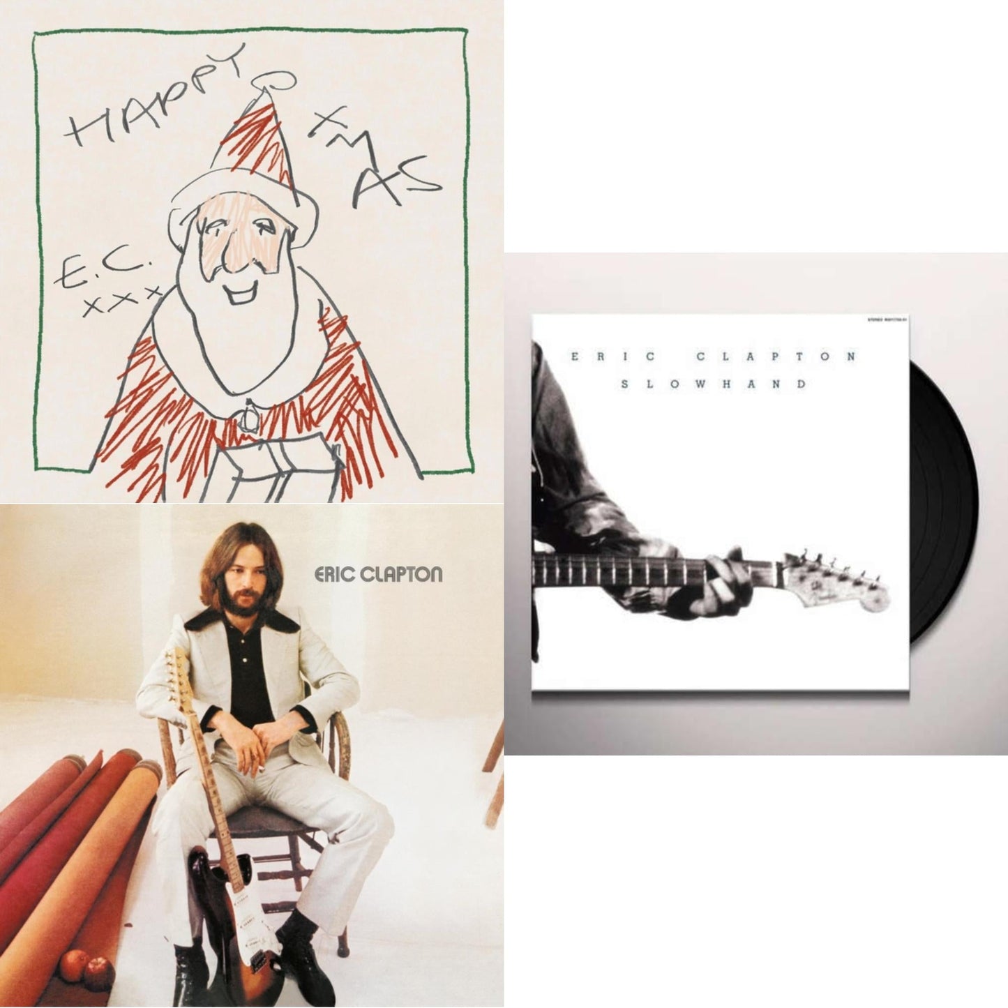 Slowhand (35Th Anniversary) & Eric Clapton & Happy Xmas (2LP/180G/45RPM Vinyl)