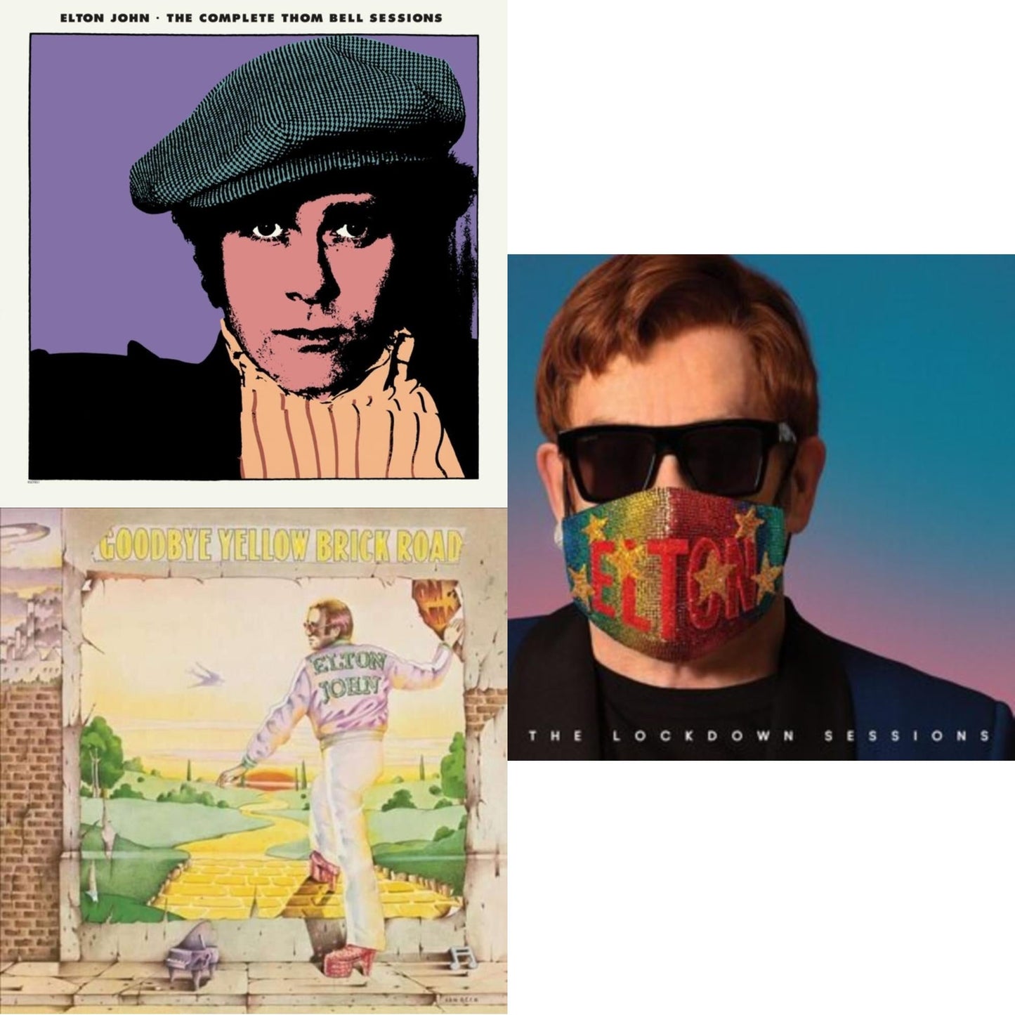 Complete Thom Bell Sessions (Ep) (180G/Purple LP Vinyl) & Lockdown Sessions (Blue Vinyl/2LP) (X) & Goodbye Yellow Brick Road