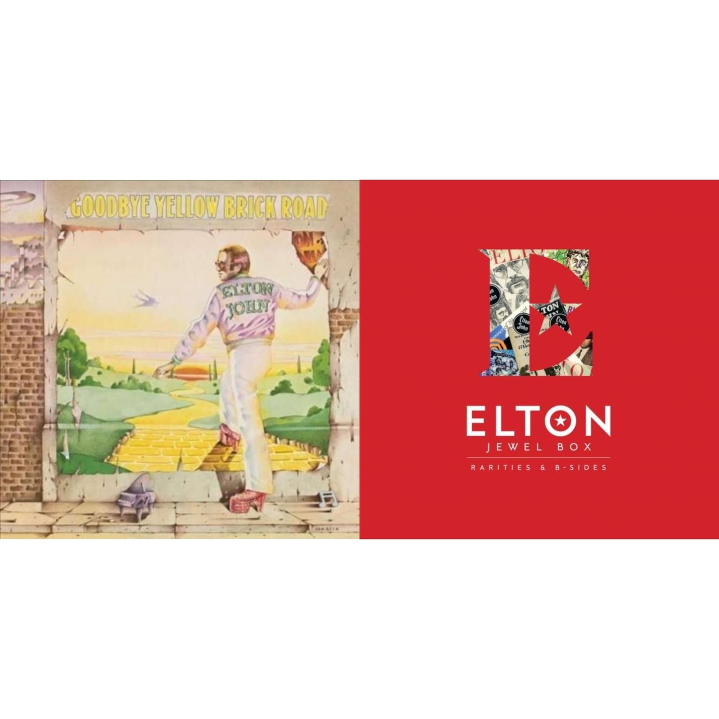 Elton John - Jewel Box (3LP - Rarities & B-Sides) & Goodbye Yellow Brick Road
